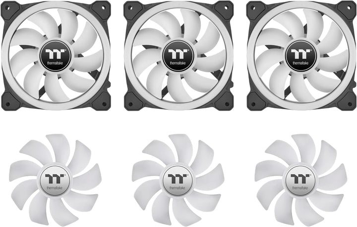 Thermaltake Swafan 14 RGB Lüfter | TT Premium 3er Pack | 140 mm |wechselbare Lüfterblätter 140mm Sch