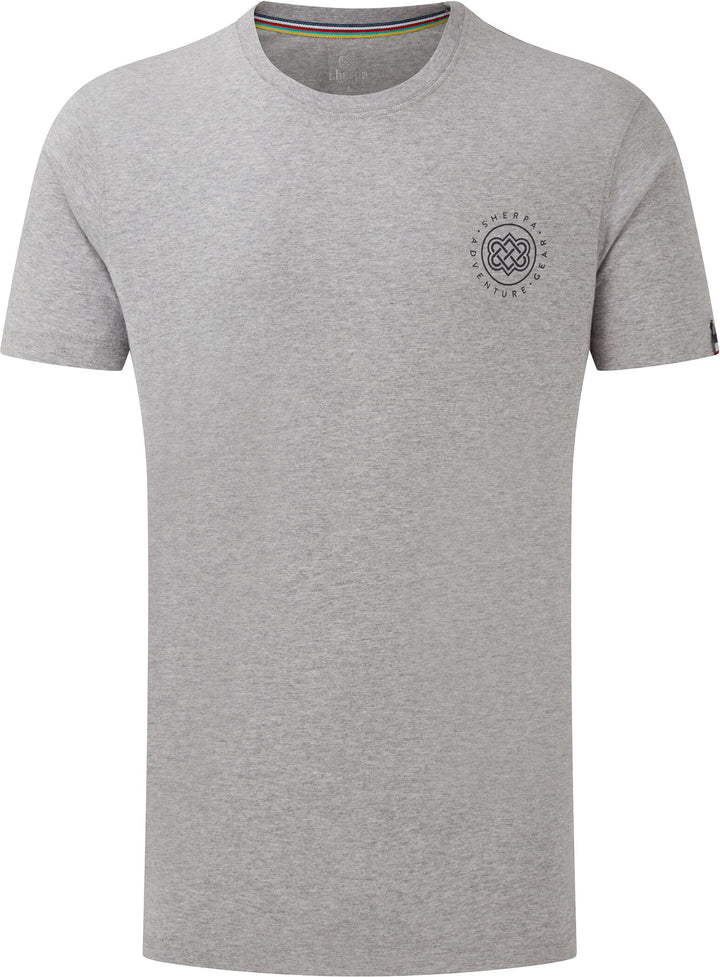 Sherpa Summit Tee Men S Grau, S Grau