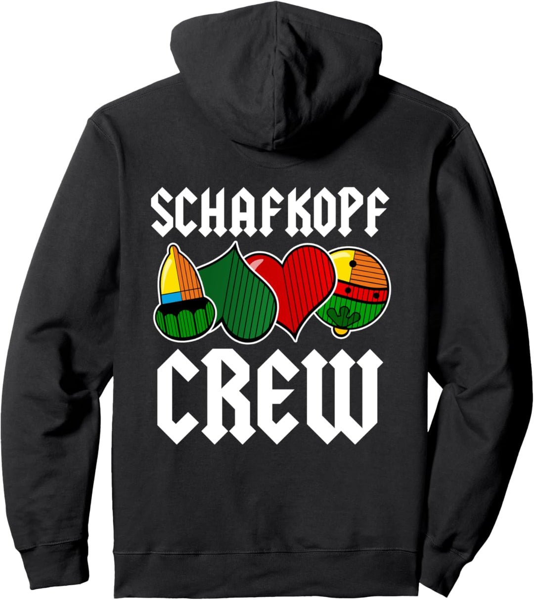 Schafkopf Crew l schafkopfen Schafkopfturnier Schafkopfer Pullover Hoodie