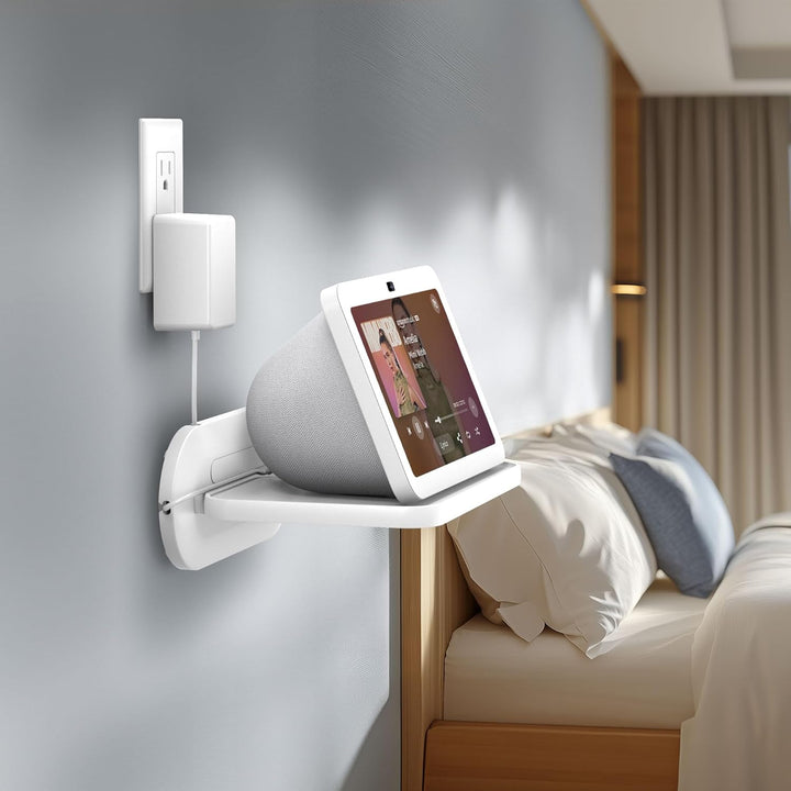 HomeMount Halterung – Wandhalterung für Regal, kompatibel mit Google Nest Hub/Nest Hub (2. Generatio