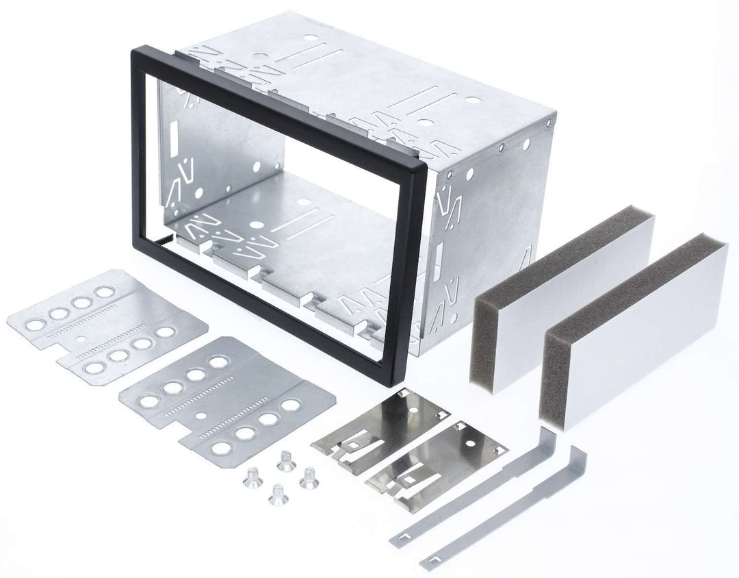 Audioproject A146 - Autoradio Doppel DIN Schacht Radio - Metall für 2DIN Radio / 2 ISO Auto Radio Ei