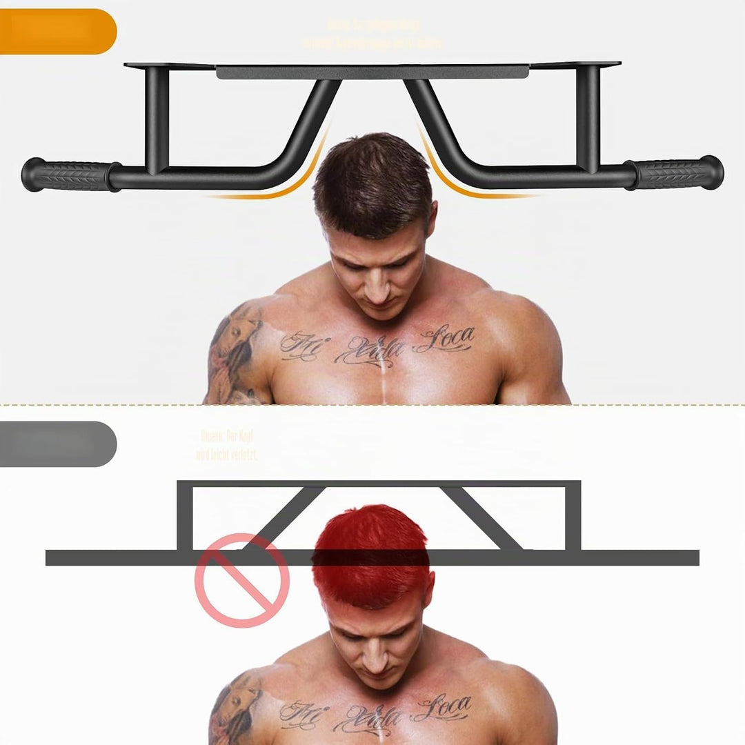 Kipika Heavy Duty Wall Mounted Doorway Pull Up Bar,Wandmontage, Wall Mounted Doorway Pull Up Bar,Mul