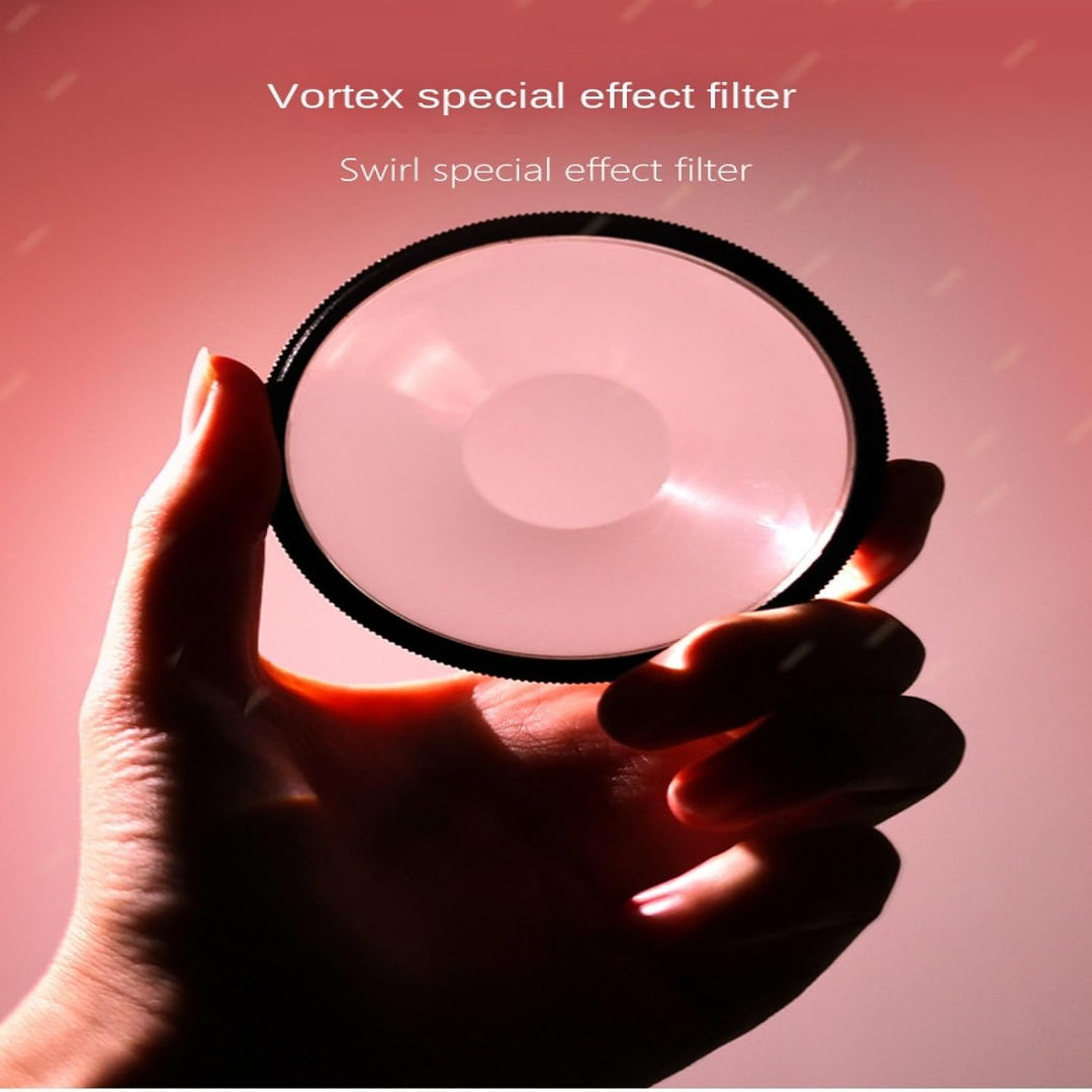 Kamera Vortex Effektfilter 77mm Prisma Fotografie Zubehör Film Und Fernsehen Bokeh Requisiten Geboge