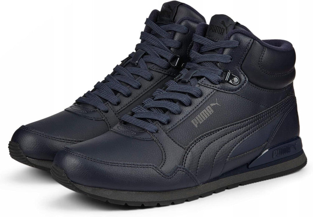 PUMA Herren ST Runner v3 Mid L Parisian Night Sneaker Marineblau (387638 04), warm 40.5 EU Marinebla