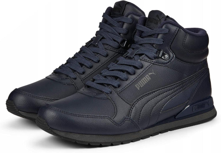 PUMA Herren ST Runner v3 Mid L Parisian Night Sneaker Marineblau (387638 04), warm 40.5 EU Marinebla
