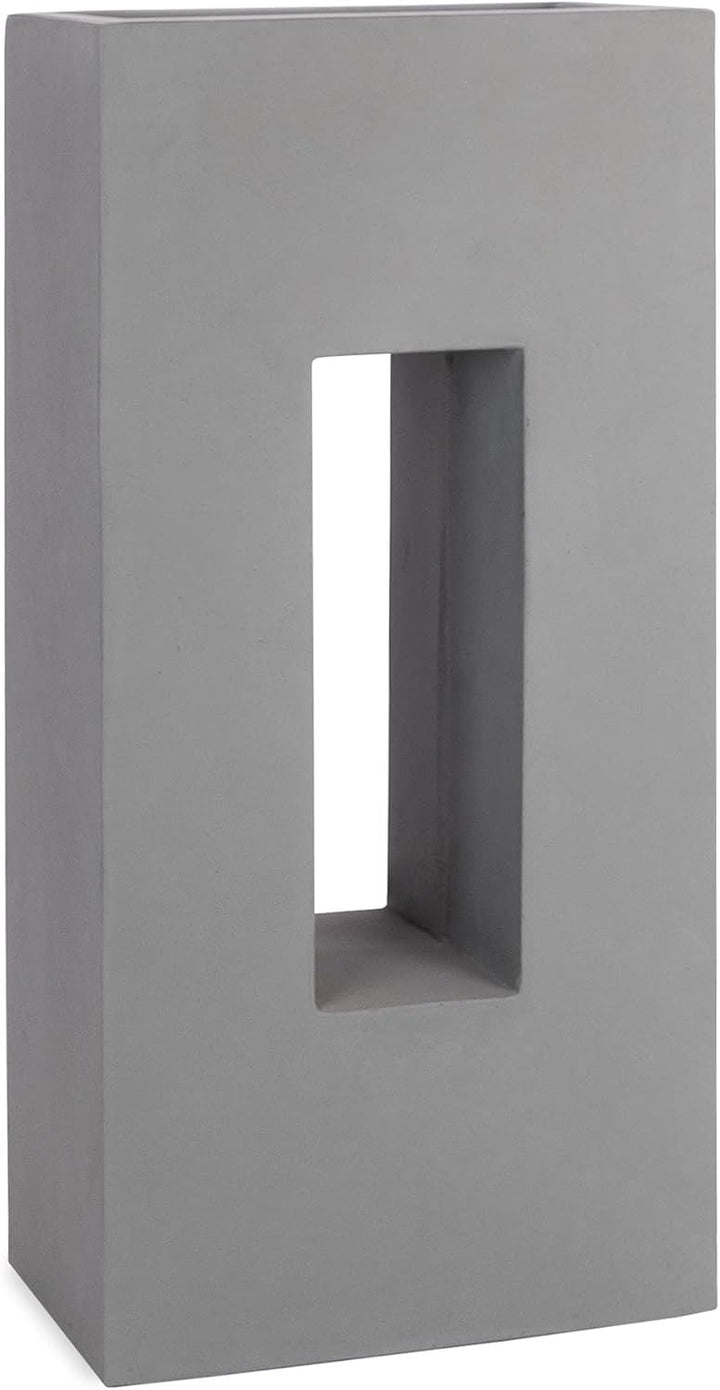 Pflanzwerk® Pflanzkübel Vista Grau 92x45x27cm *Frostbeständig* *UV-Schutz* *Qualitätsware*, 92x45x27