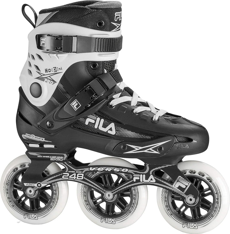 FILA Skates Houdini Pro Inlineskates Unisex Erwachsene, Unisex, 10620078, schwarz/weiss 43 BLACK/WHI