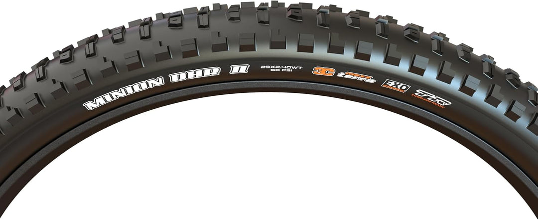 Maxxis Minion Dhrdh Faltbarer 3c Maxx Grip Tr Reifen 27.5 Zoll Schwarz, 27.5 Zoll Schwarz