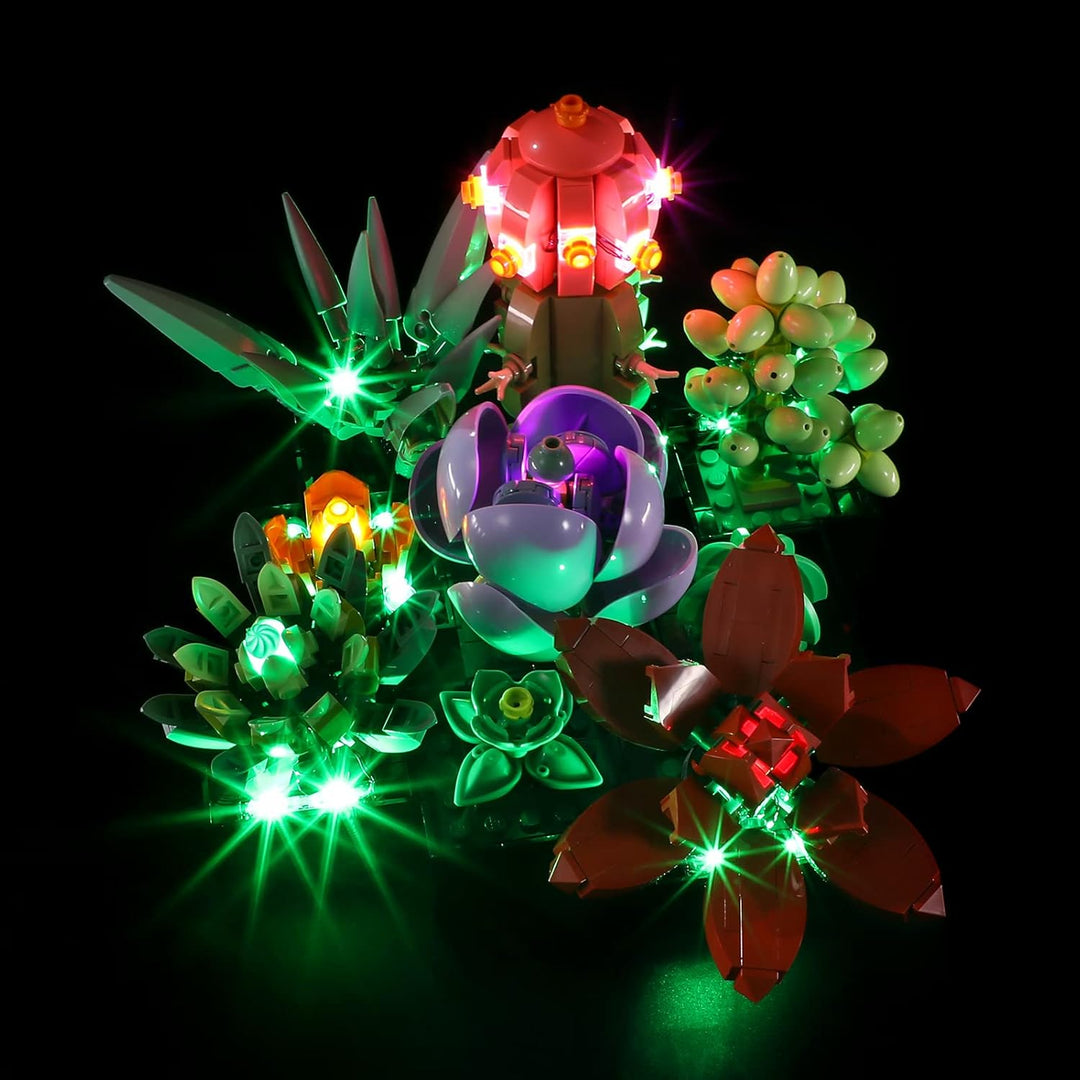 Lightailing Licht-Set Für Lego-10309 Sukkulenten - Led-Beleuchtungsset Kompatibel Mit Lego Bausteine