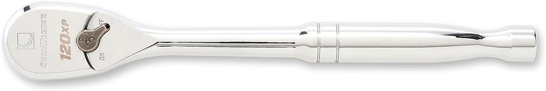 KD Tools 3/8 "Antrieb 120XP Voll PolishTeardrop Ratchet Vollständige Politur, 21,6 cm, Vollständige