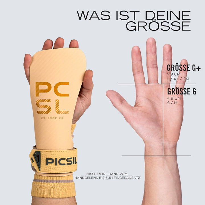 PICSIL Hawk Handschuhe + Armbänder + Tasche, Verwendung ohne Magnesium, Grip auf Allen Arten von Sup