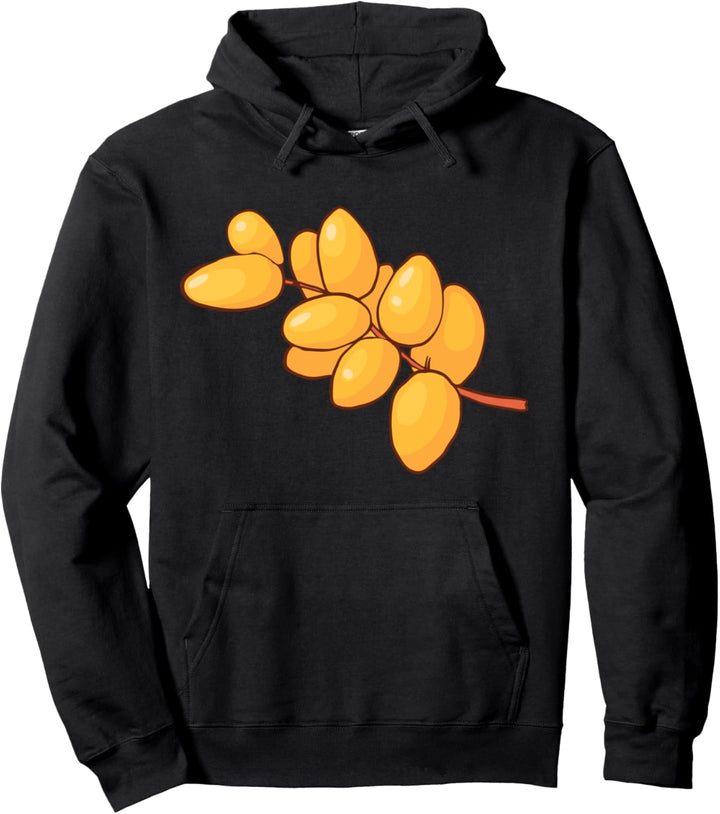 Datteln Obst Veggie Vegetarier Veganer Pullover Hoodie