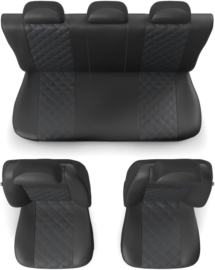 Mossa - Universal Sitzbezüge Auto kompatibel mit Hyundai i20 I, II, III (2008- ) - Autositzbezüge Sc