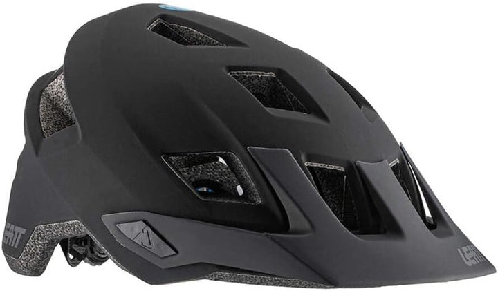 Leatt Enduro MTB-Helm 1.0 V21.1 MTN Schwarz Schwarz M, Schwarz M