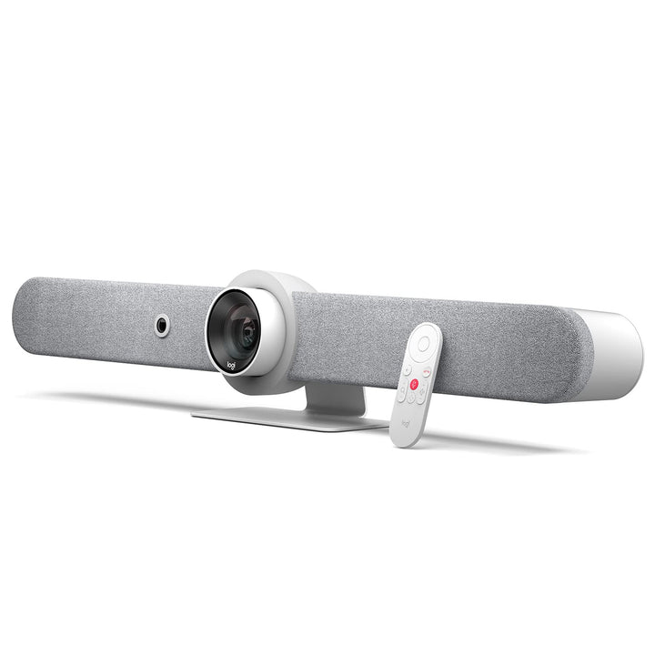 Logitech Rally Bar - 4K, 30fps, 90° FOV, 15x Zoom, Weiss