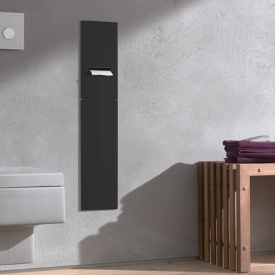 emco ASIS 2.0 Unterputz-Schrankmodul für die Klobürstengarnitur, Badezimmerschrank mit Toilettenpapi
