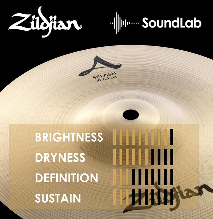 Zildjian A Zildjian Series - 10" Splash Cymbal 10 Zoll Splash, 10 Zoll Splash