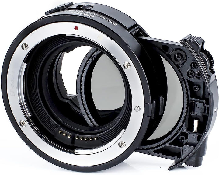 Meike MK-EFTE-C VND Drop-In Filter Autofokus Mount Objektivadapter für Canon EF/EF-S Objektive an So