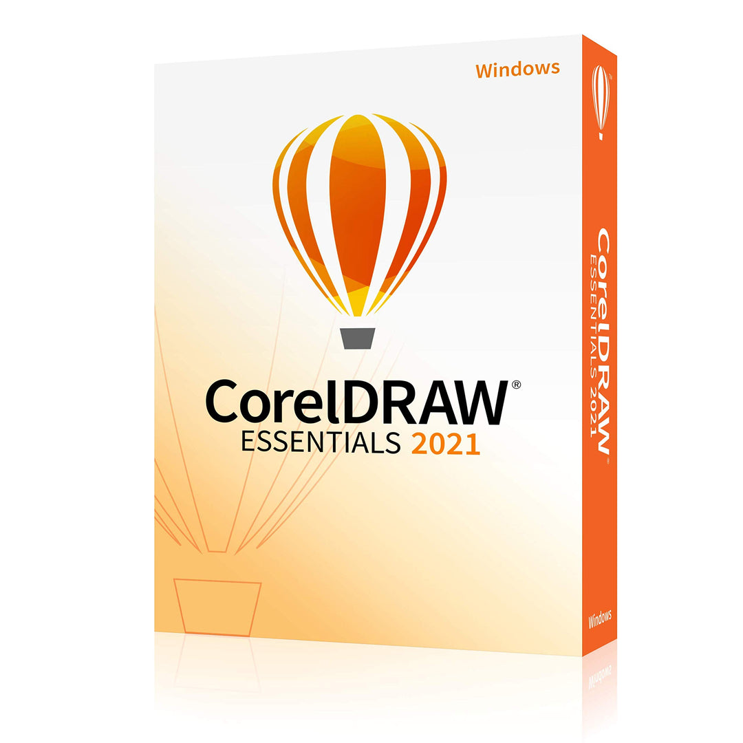 COREL CorelDRAW Essentials 2021 *für Windows 10*-DEUTSCH-Box (Nachfolger der CorelDraw Home & Studen