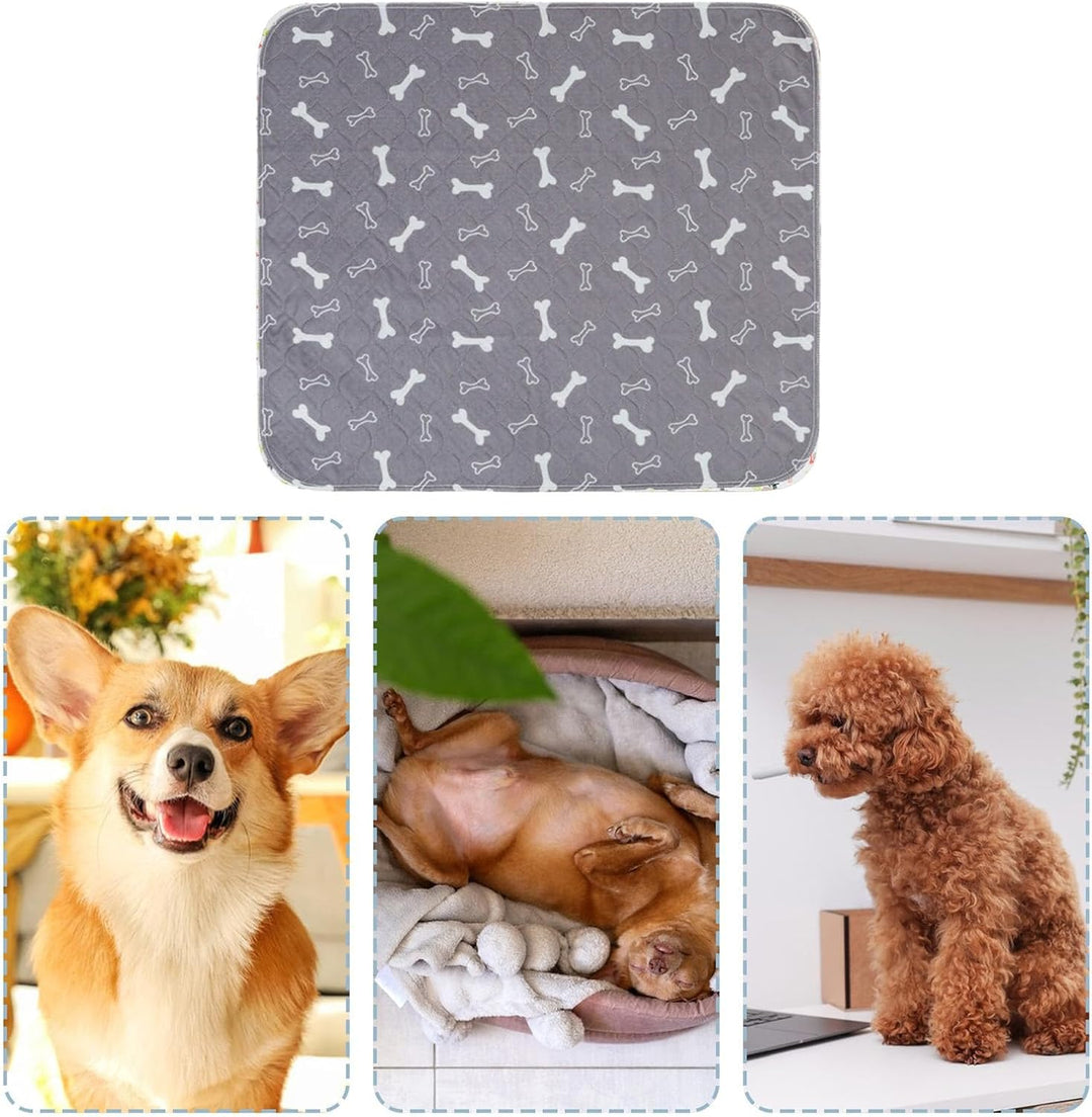 Welpenunterlage Mit Pheromonen, 2 Stück Welpenunterlagen Waschbar, Wasserdicht Puppy Training Pads,