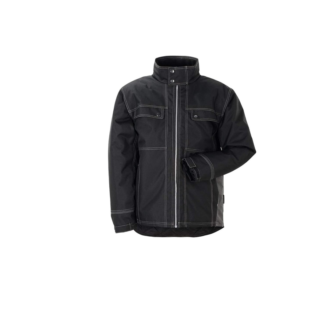 Planam 3344064 Outdoor Raven Jacke, Schwarz/Grau, Grösse XXXL