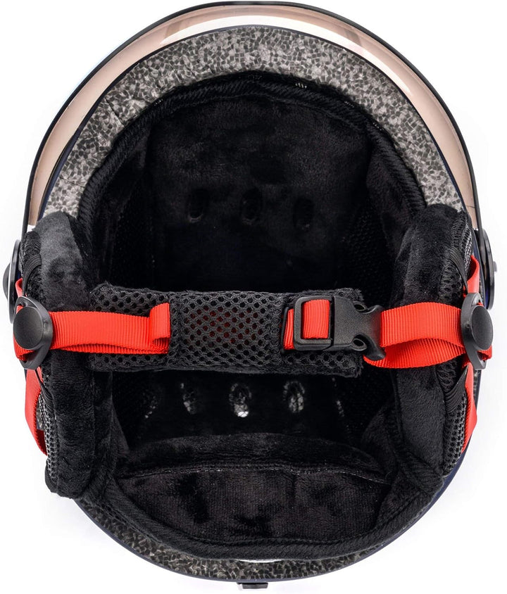 meteor Skihelm Kinder Snowboard Helm Herren Ski Helmet fur Mädchen Jungen Skihelm Damen