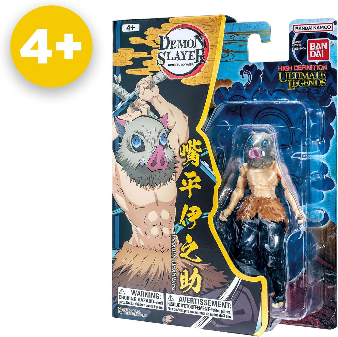 BANDAI - Ultimate Legends HD - Demon Slayer Actionfigur 12 cm - Inosuke Hashibira - Offizielle Demon