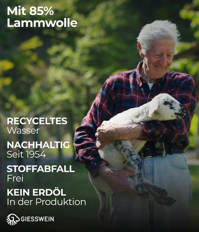 GIESSWEIN Merino Lambswool Cape - Eleganter Feinstrick Überwurf aus Lammwolle, Merinowolle Cape für