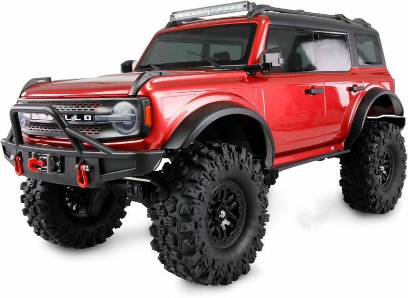 Amewi AMXRock Caballo Crawler 4WD 1:10 ARTR rot-metallic, Rot-metallic