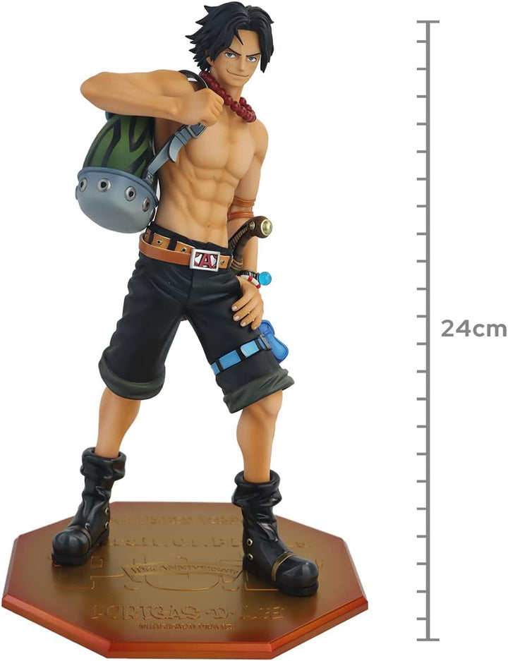 MegaHouse One Piece Portgas D.Ace 10th Limited Version, 23 cm Mehrfarbig, Mehrfarbig