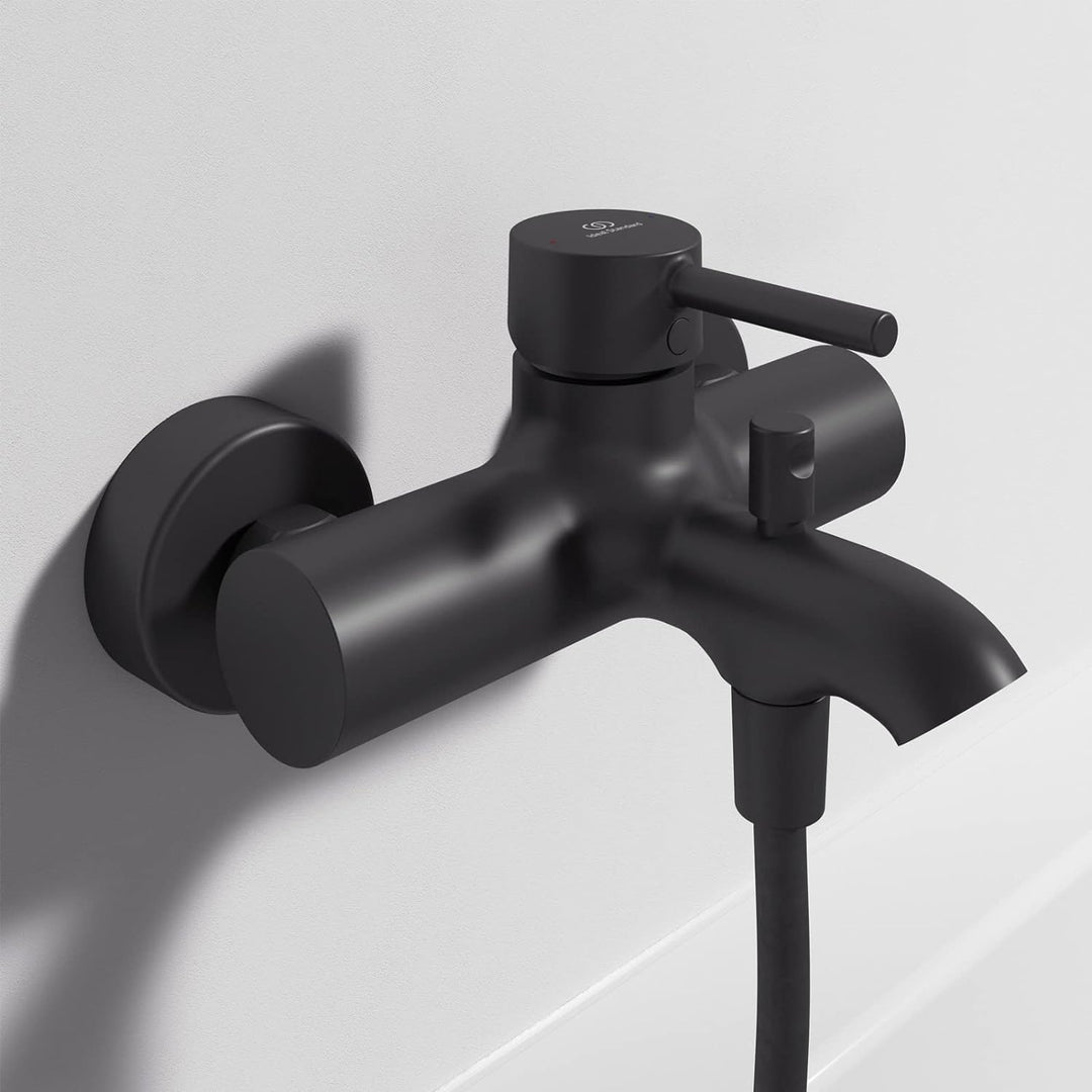 Ideal Standard BC199XG Ceraline Badearmatur Aufputz Silk Black Wanne Aufputz, Silk Black Wanne Aufpu