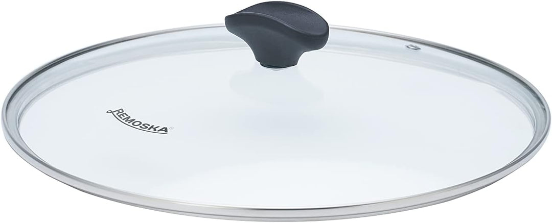 Remoska Dua Glas D52F/10-4l, 580W, Multifunktionspfanne mit Glasdeckel, Spülmaschinengeeignetes Zube