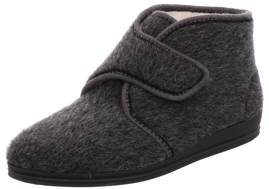 Rohde Herren Hausschuhe Geschlossen Warmfutter Lillestrom 2613 40 EU Grau, 40 EU Grau