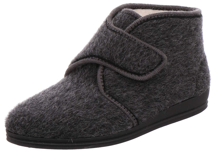 Rohde Herren Hausschuhe Geschlossen Warmfutter Lillestrom 2613 40 EU Grau, 40 EU Grau
