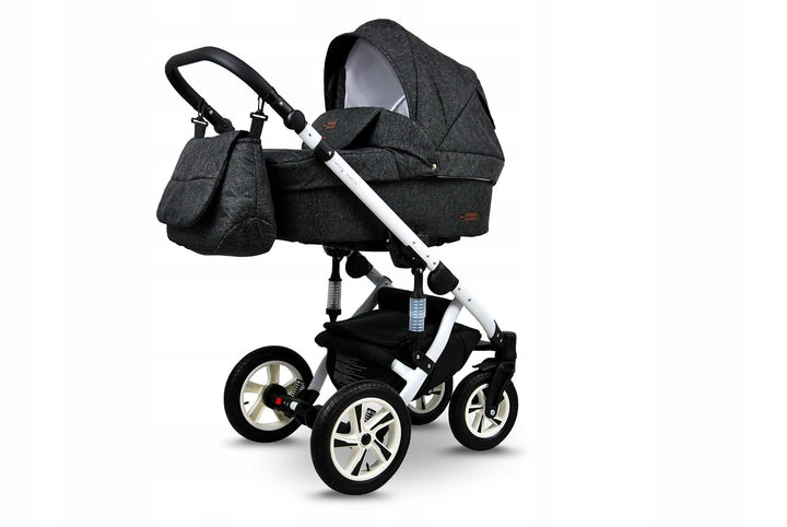 BabyLux® Kinderwagen Set 3 in 1 - Sky Lark - incl. Babywanne, Buggy Sportsitz, Auto-Babyschale - Aut