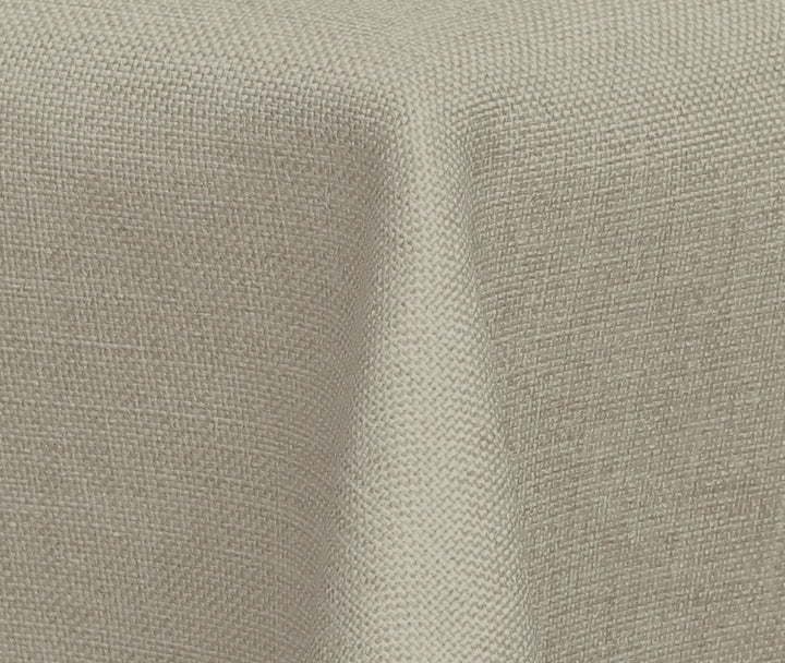 Textil Tischdecke - Leinen Optik - wasserabweisend Eckig - Farbe Grösse wählbar (Silbergrau, ca. 130