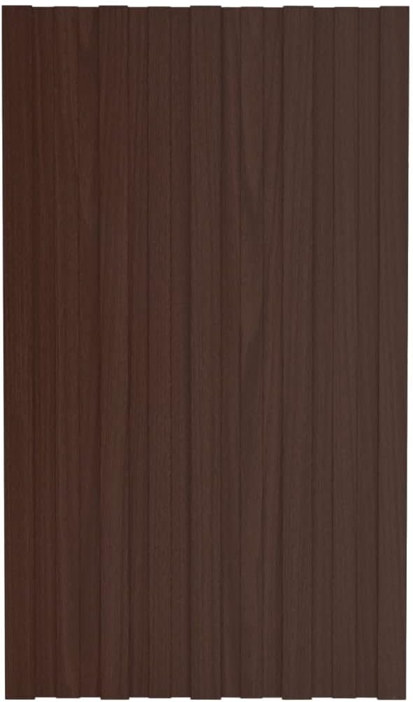 vidaXL 36x Dachpaneele Trapezblech Dachplatten Dachblech Trapezbleche Profilblech Metallblech Stahlb