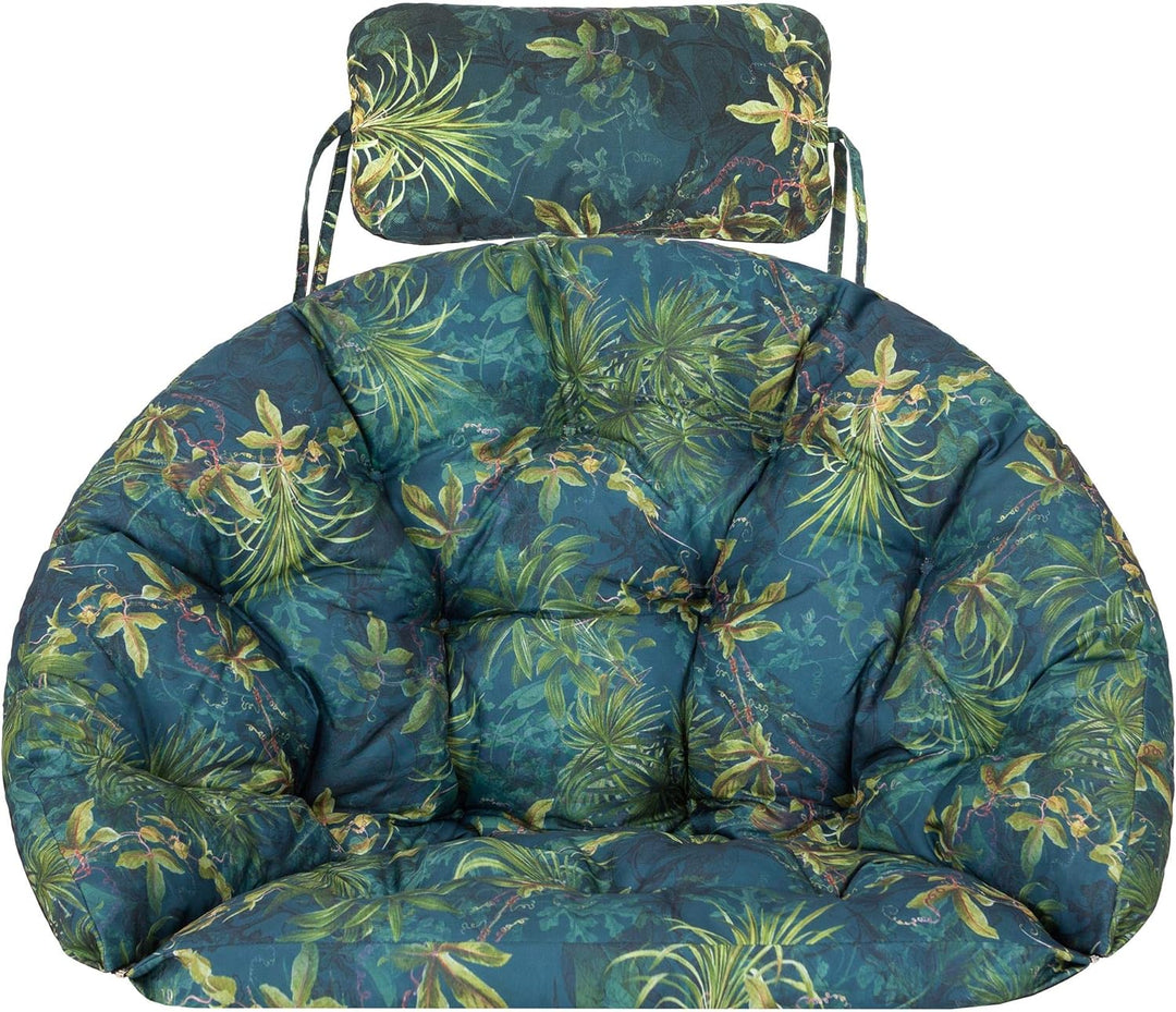 Bjird Hängesessel Kissen, Polster, Auflage für Polyrattan & Rattan Hängeschaukel, Sitzauflage für Hä