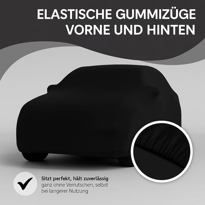 Autoabdeckung Indoor Stretch SUV - Car Cover Vollgarage Gr. M | Elastisches 180 g/m² Premium Jersey,