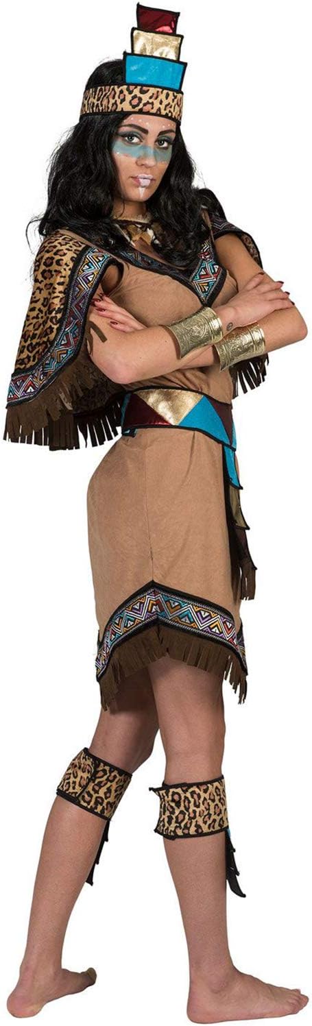 Kostüm Azteke Herr Inyan Grösse 48/50 Herrenkostüm Mexiko Ethno Nationen Südamerika Inka Völker Pier