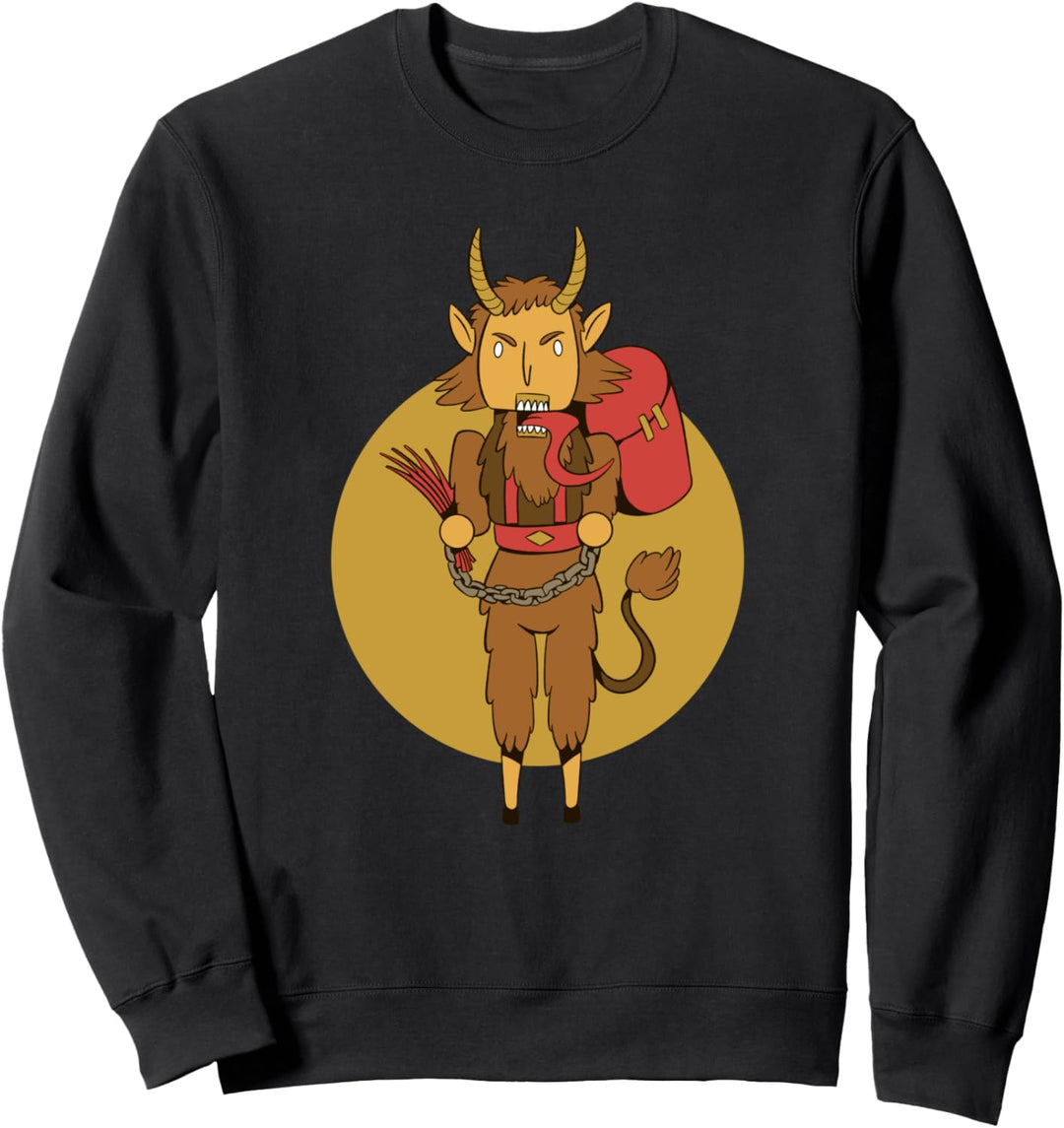 Krampus Nussknacker Weihnachten Monster Holiday Creature Spooky Sweatshirt