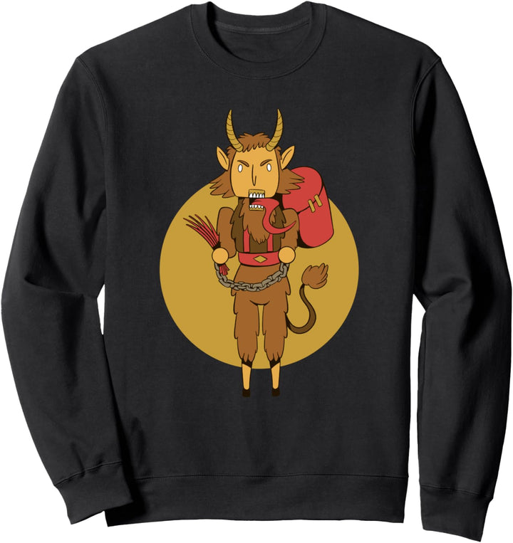 Krampus Nussknacker Weihnachten Monster Holiday Creature Spooky Sweatshirt