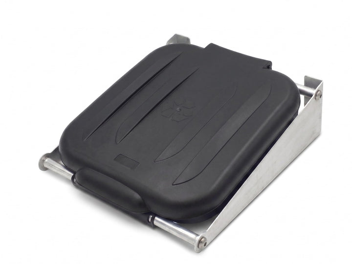 Müllsack Wandhalterung mit Deckel | 70-120L | Abfallbehälter Aluminium Müllsackhalter wandmontage |