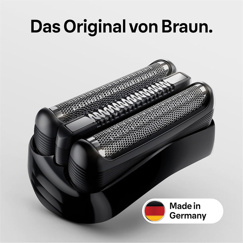 Braun Series 3 Scherkopf, Elektrorasierer Ersatzscherteil für Rasierer Herren, Made in Germany, 21B,