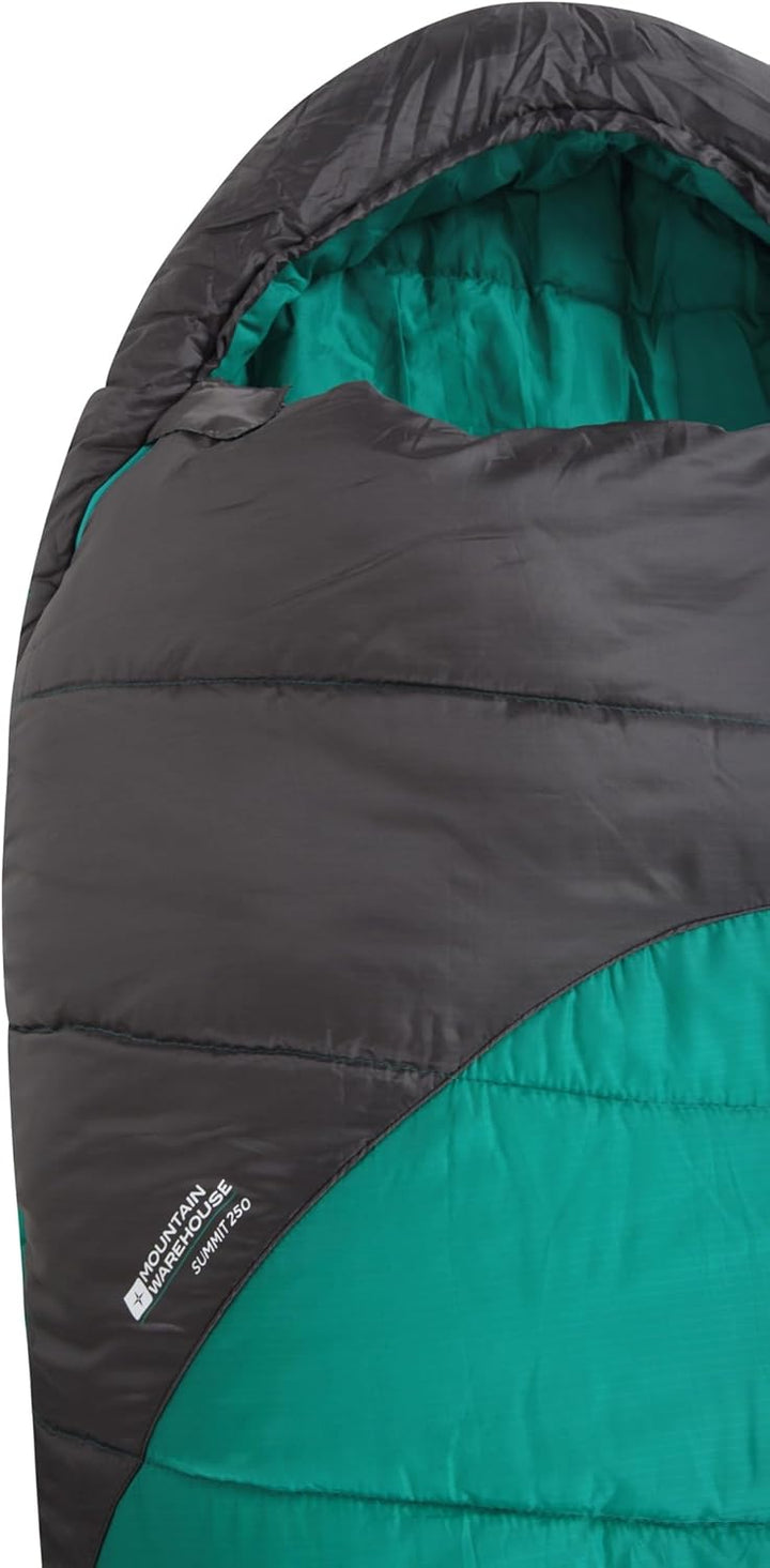 Mountain Warehouse Summit 250 Schlafsack - 3/4 Saison Isolierter & Mumienförmiger Schlafsack, 22cmX4