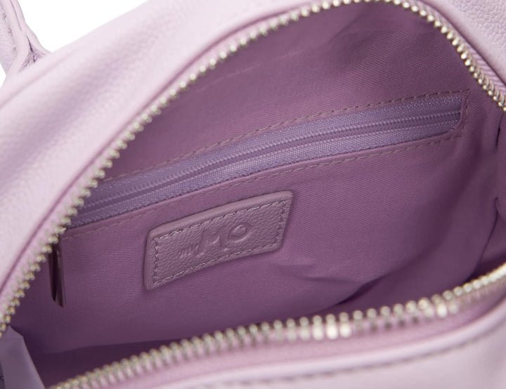 LIBBI Damen Bowling Bag Handtasche mit Schulterriemen Flieder, Flieder