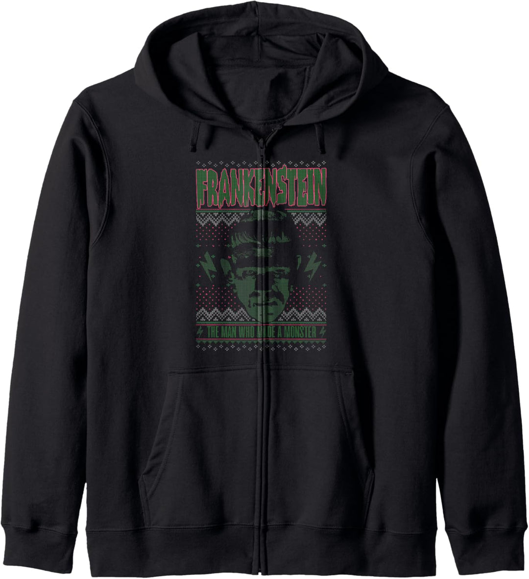 Universal Monsters Christmas Frankenstein Monster Kapuzenjacke