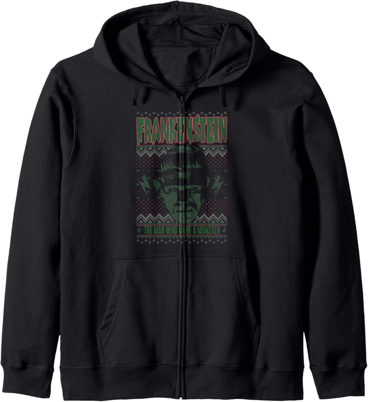 Universal Monsters Christmas Frankenstein Monster Kapuzenjacke