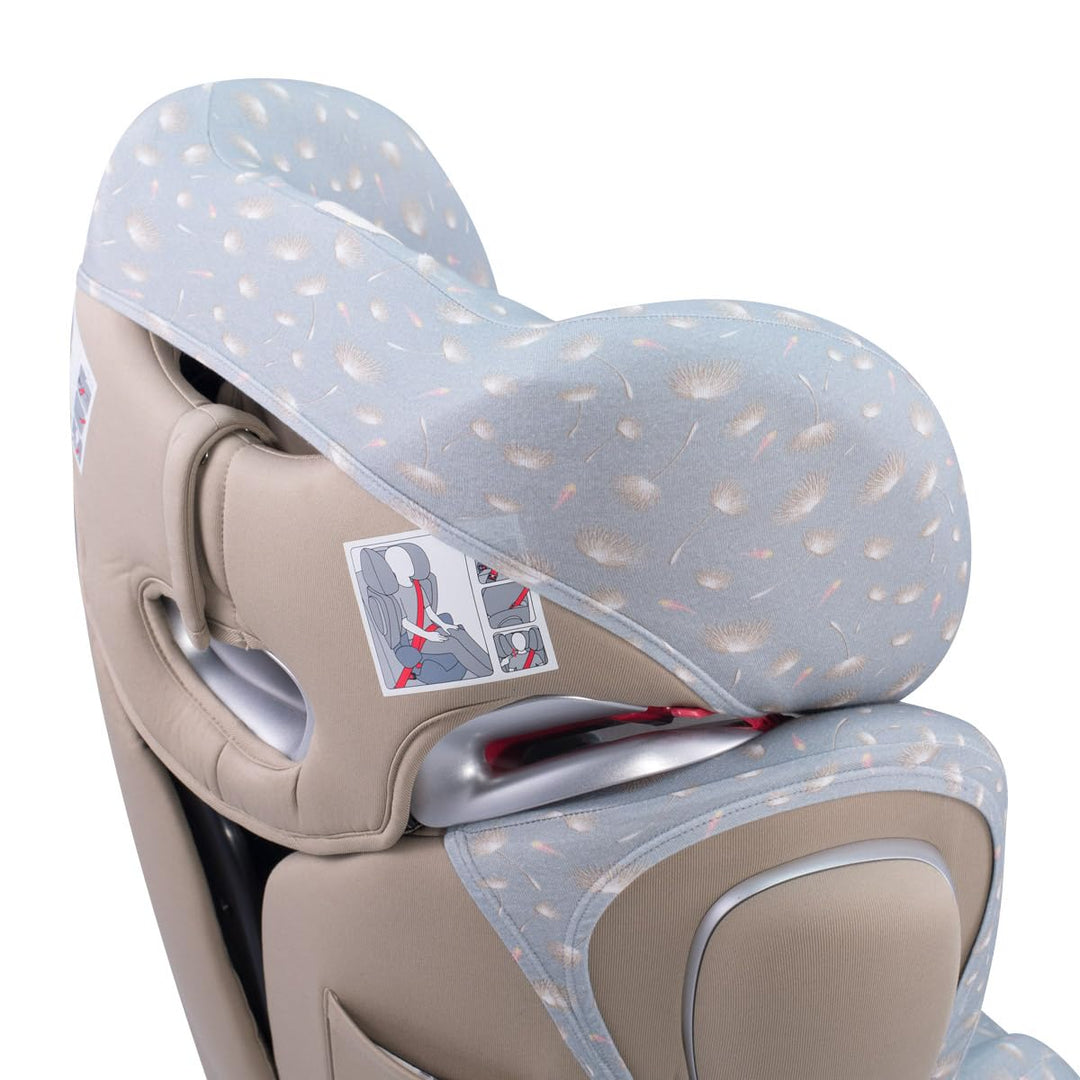 JYOKO Kids Bezug kompatibel mit Cybex Solution Q2 Fix, Q3, Cybex Z Fix, Gb Elian (Dandelion), DANDEL