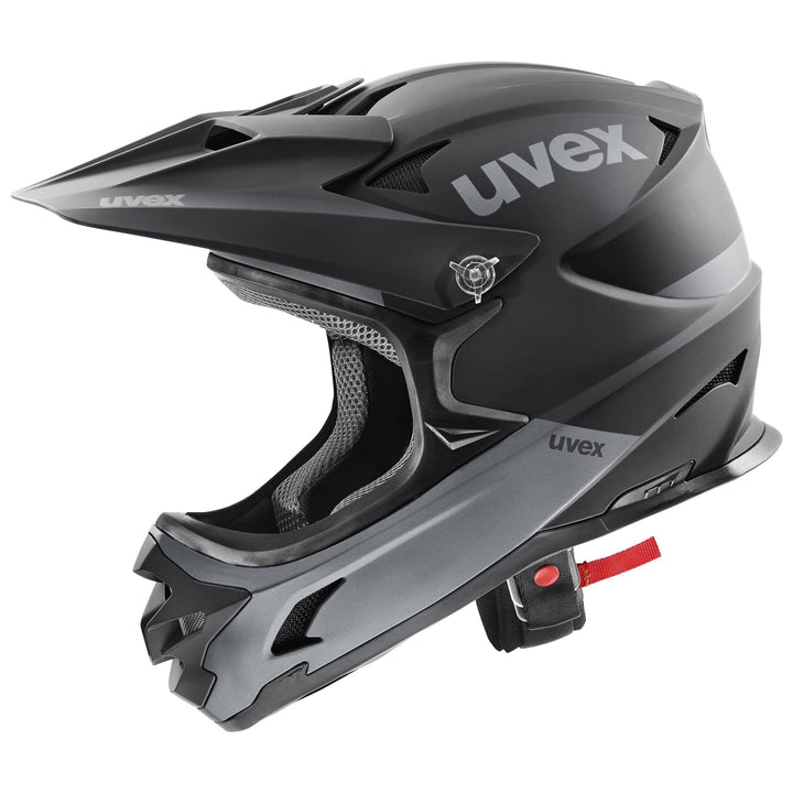 Uvex Hlmt 10 DH Fahrrad Helm schwarz/grau 2024 XL, XL
